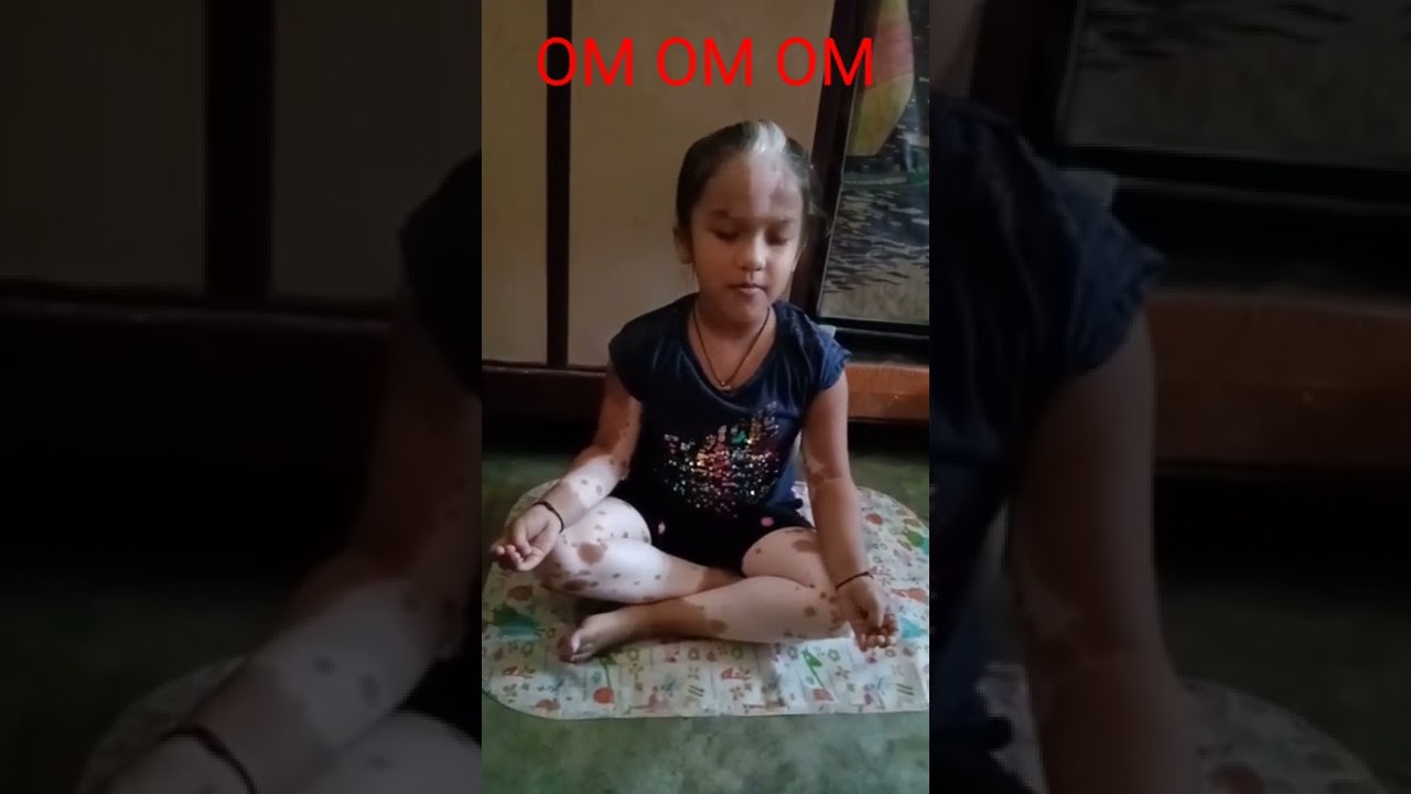Shorts | Amy Practicing Yoga | OM Shanting