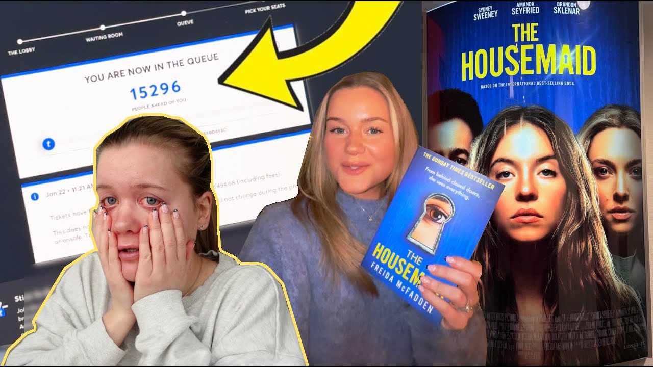 BILJETT-KAOS (bryter ihop), THE HOUSEMAID PÅ BIO & NYTT PB!!