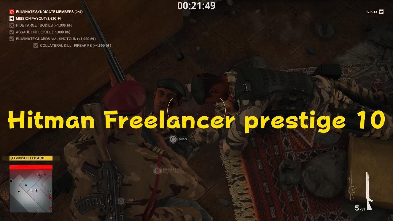 HITMAN Freelancer prestige 10