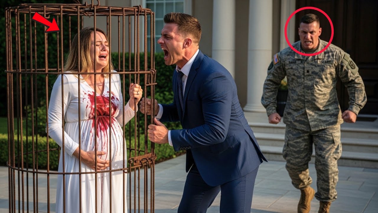He Locked His Pregnant Wife in a Cage While She Was in Labor Until Her Military Brother Arrived…