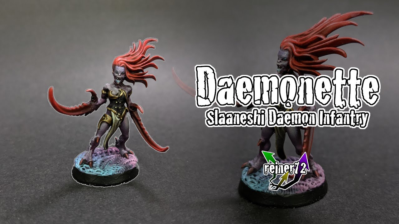 Painting Daemonettes Is Blissful Agony