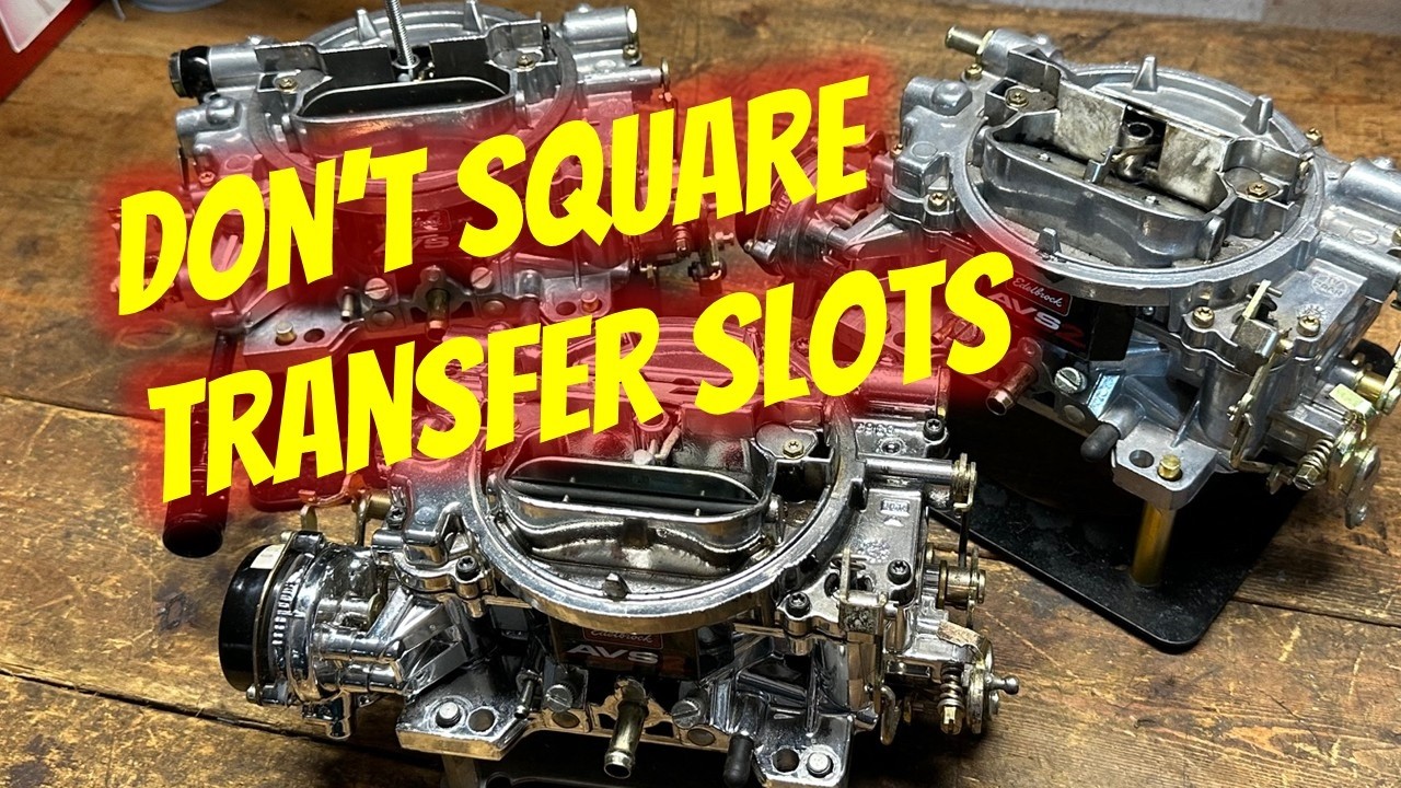 Edelbrock Tuning Myth: Don’t Square Those Transfer Slots!