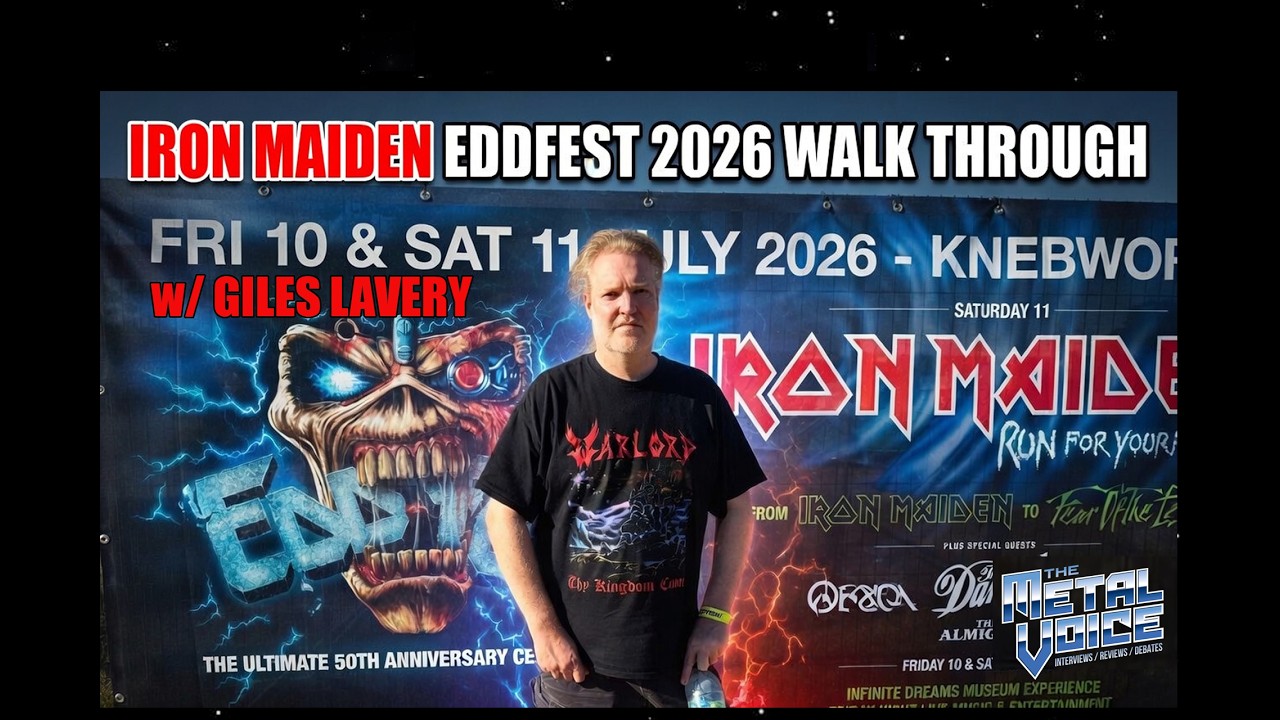 Прогулка по IRON MAIDEN EDDFEST 2026 в Небуорте, Англия, 10 и 11 июля 2026 года, репортаж Джайлса...