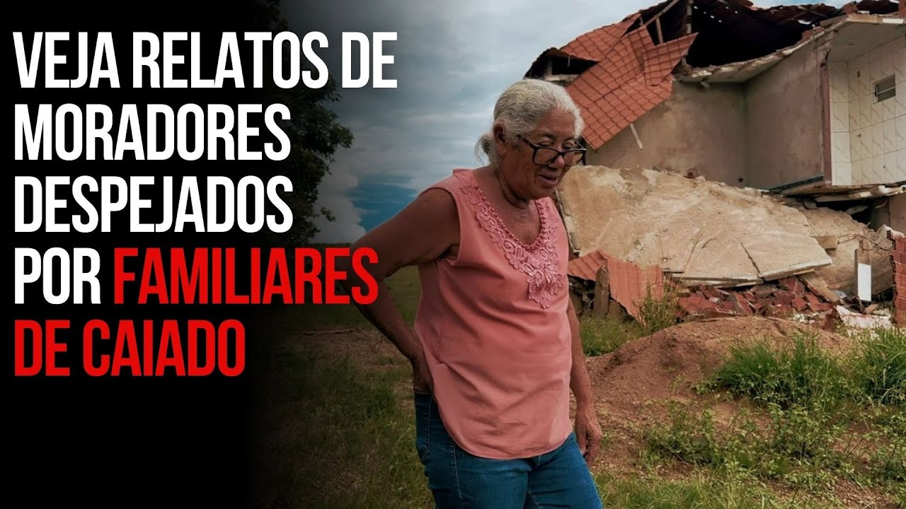 Moradores despejados pela família Caiado relatam medo, mas celebram possível retorno