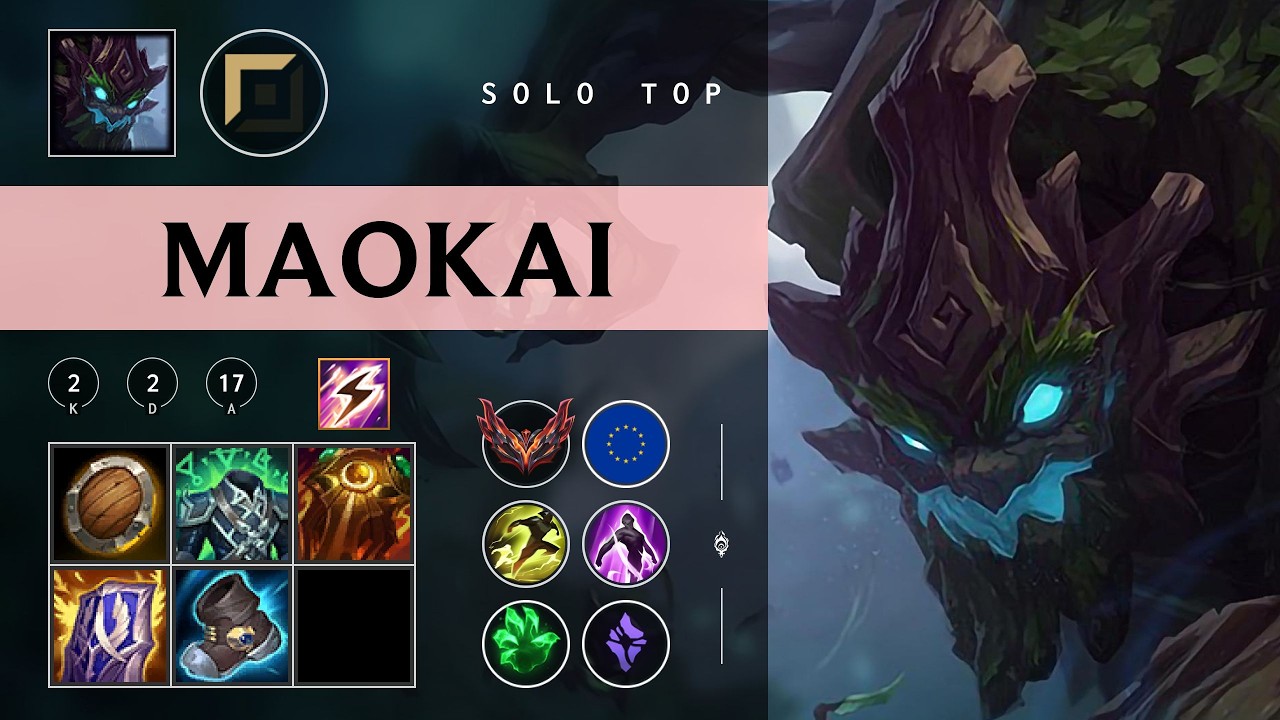 Maokai Top vs Mordekaiser - EUW Grandmaster Patch 26.06