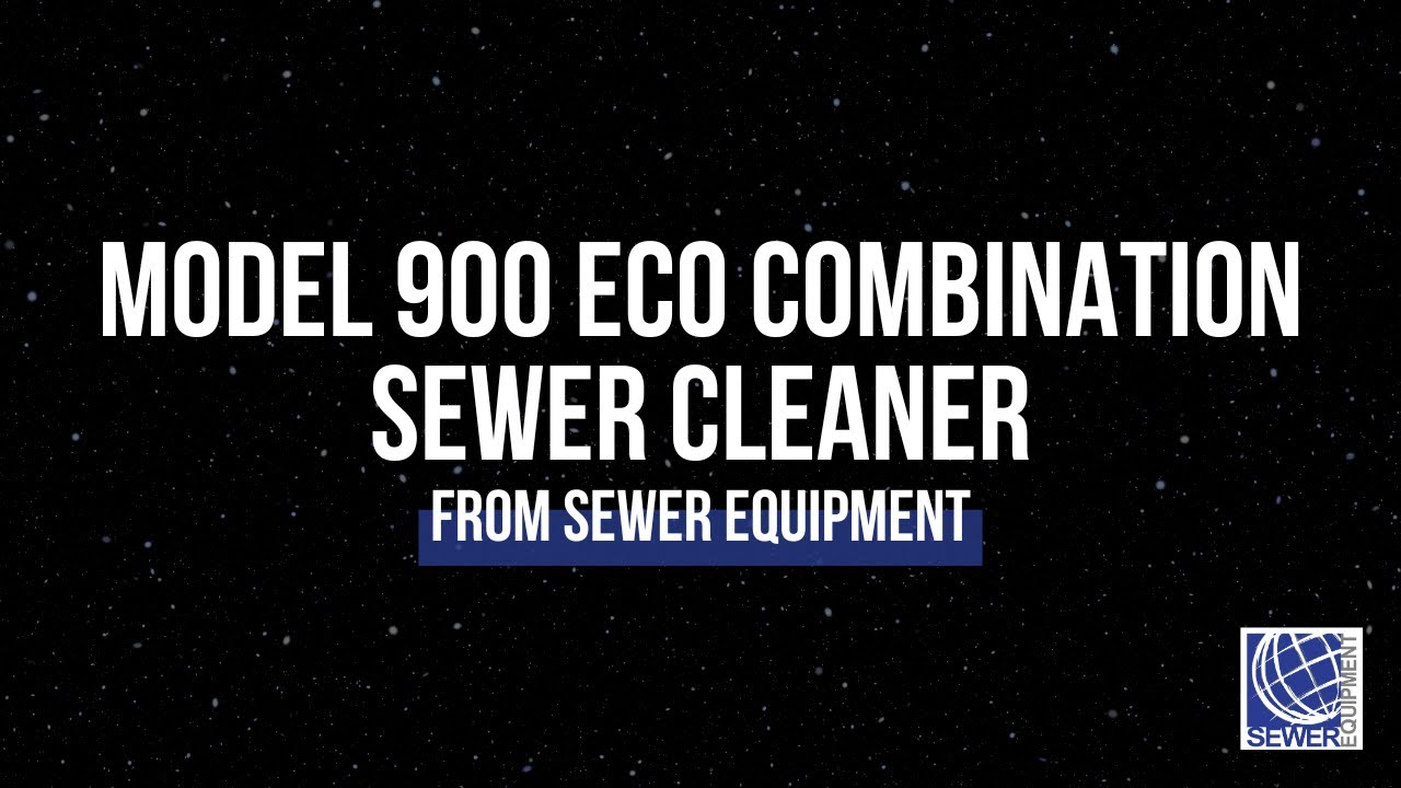 Model 900 ECO Combination Sewer Cleaner from Sewer Equipment CO. of America by Sewer Equipment