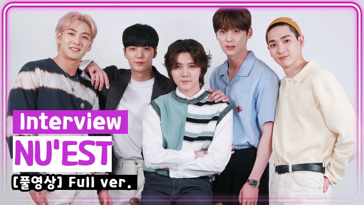 [풀영상] 뉴이스트 (NU'EST) -  스타뉴스 인터뷰