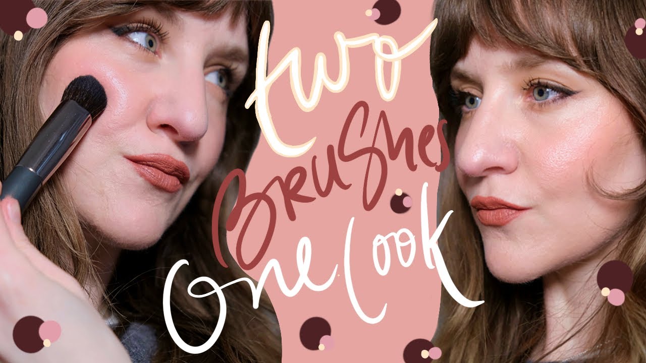 One Look, Two Brushes – A Minimalist Makeup Challenge for Maximum Impact!