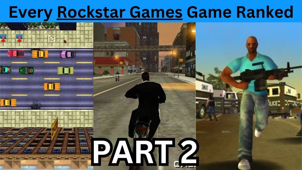 Рейтинг всех игр Rockstar Games от худшей к лучшей — Часть 2 (с 100 по 81)