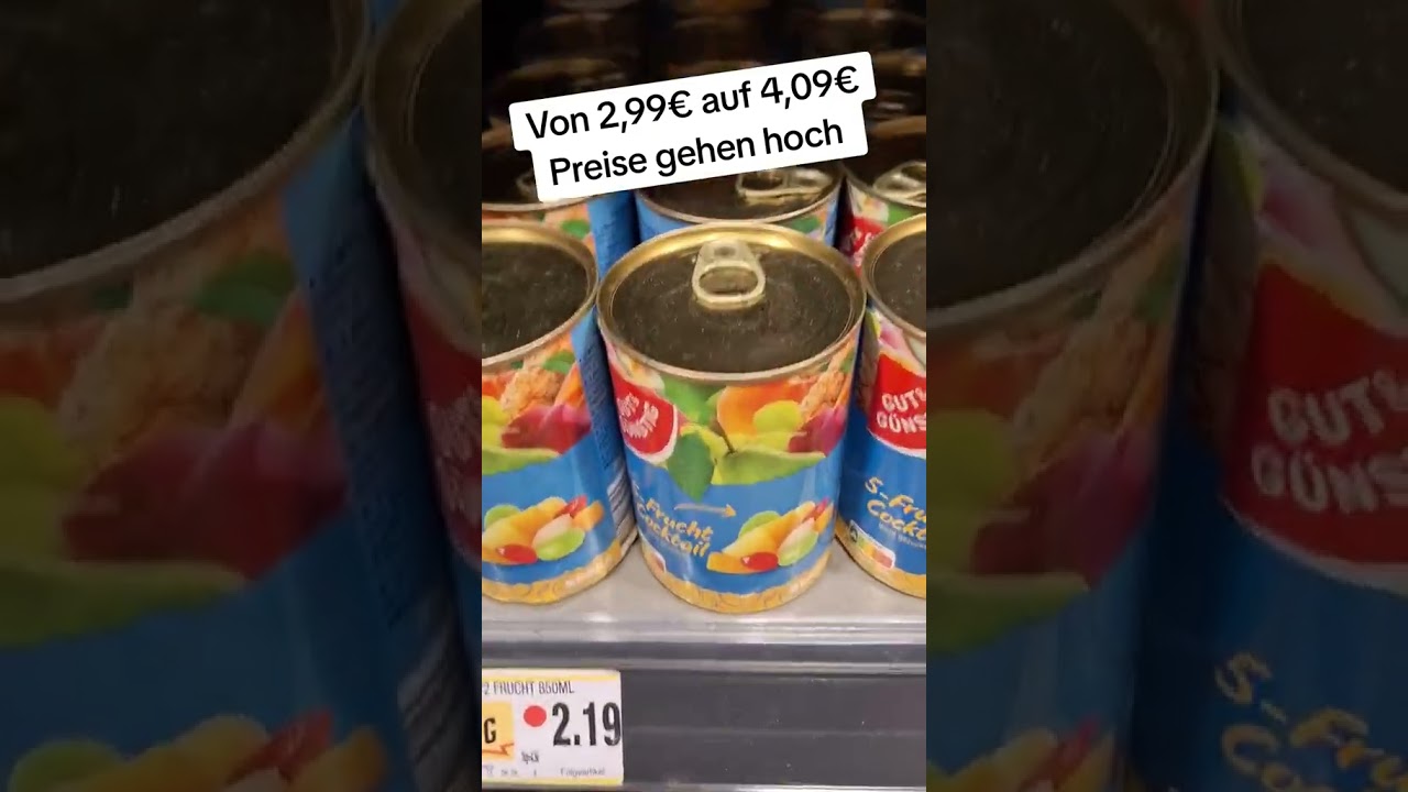 Preise steigen unendlich #deutschland #geldpolitik #inflation #abzocke #afd #Preise