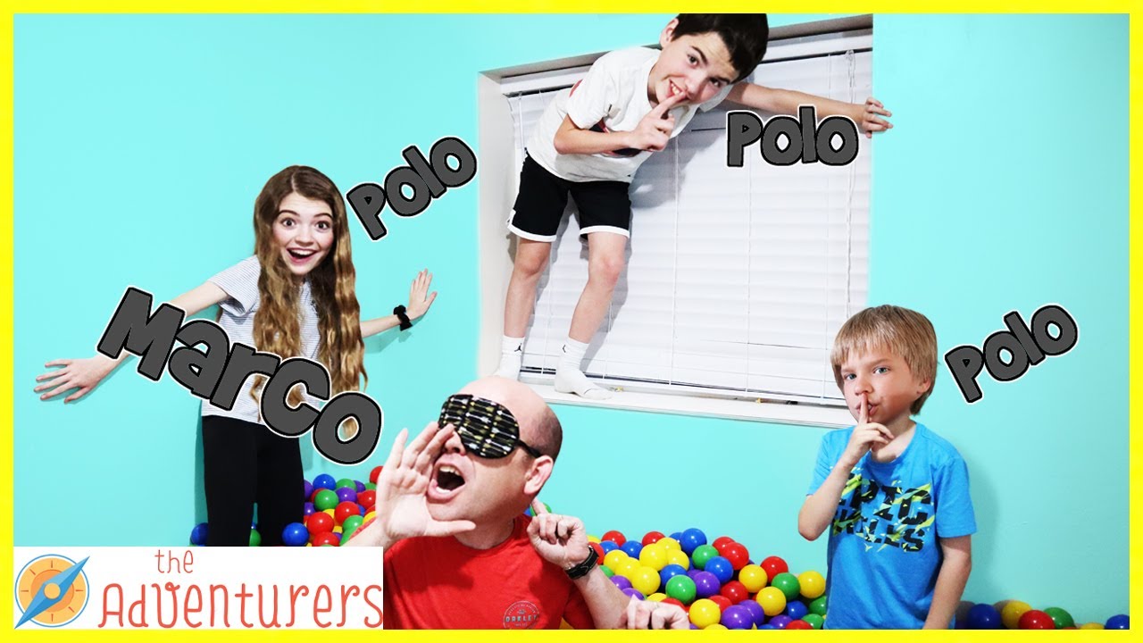Giant Ball Pit Marco Polo - Last One Tagged Wins / That YouTub3 Family I The Adventurers