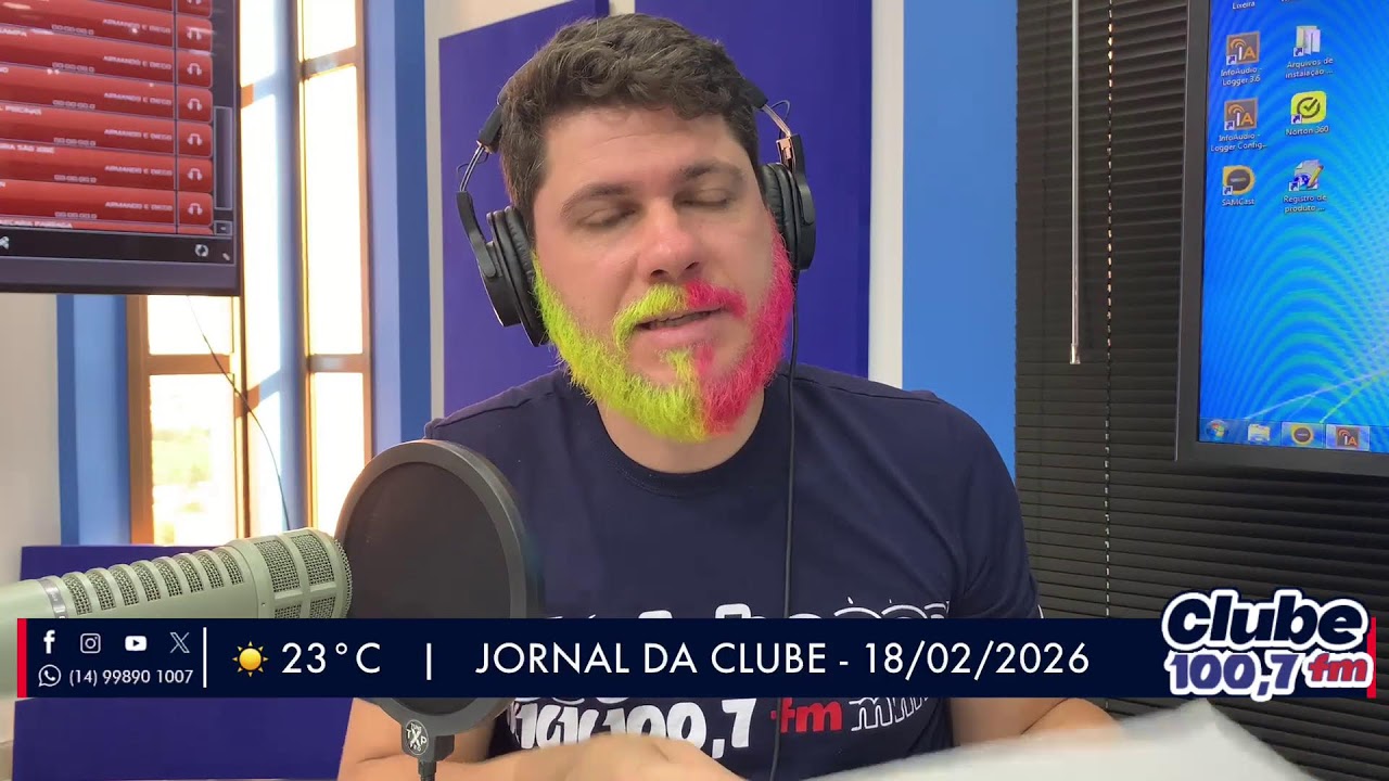 Jornal da Clube - 18/02/2026 - Edição da Manhã