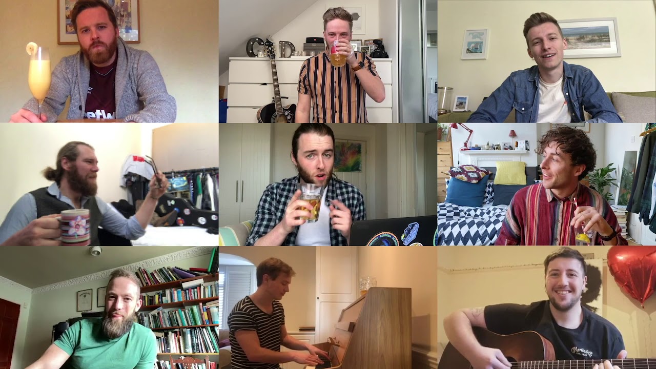 The Quarantine Choir sings 