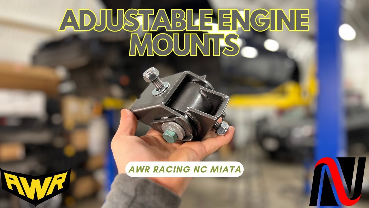 AWR Racing Adjustable Engine Mounts | NC Miata