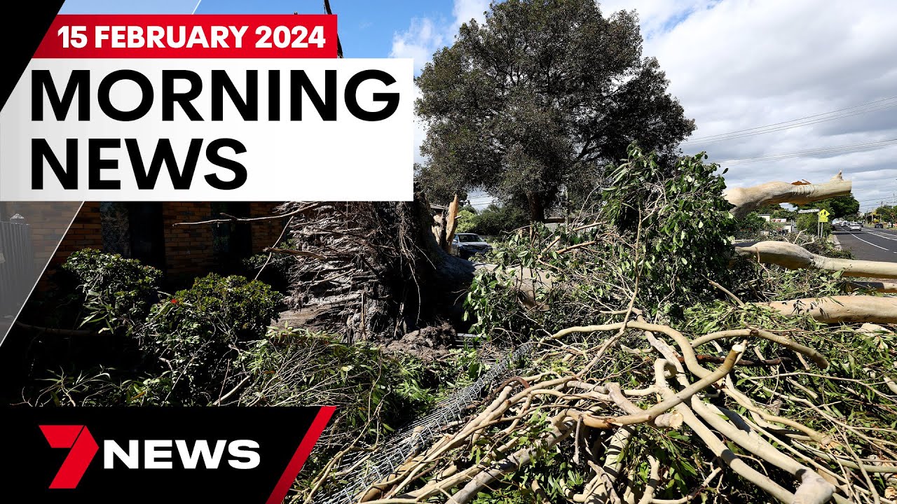 Melbourne residents face major clean-up following destructive storms| 7 News Australia