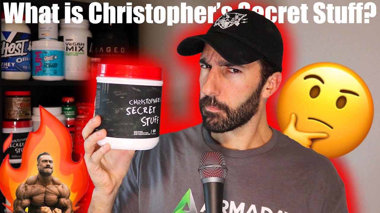What is CHRISTOPHER'S SECRET STUFF? CBum Thavage Pre-Workout Flavor