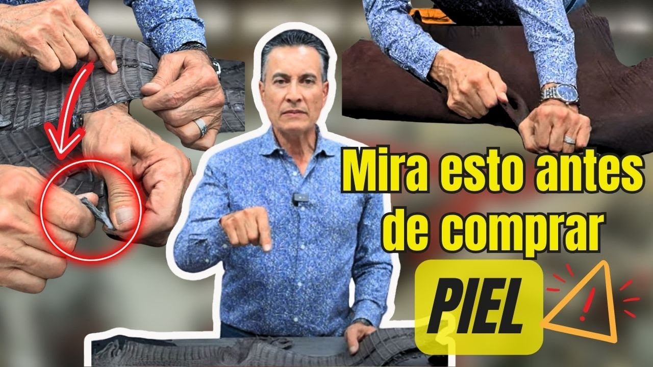 COMO SELECCIONAR Y CLASIFICAR PIELES EXÓTICAS PARA FABRICAR BOTA