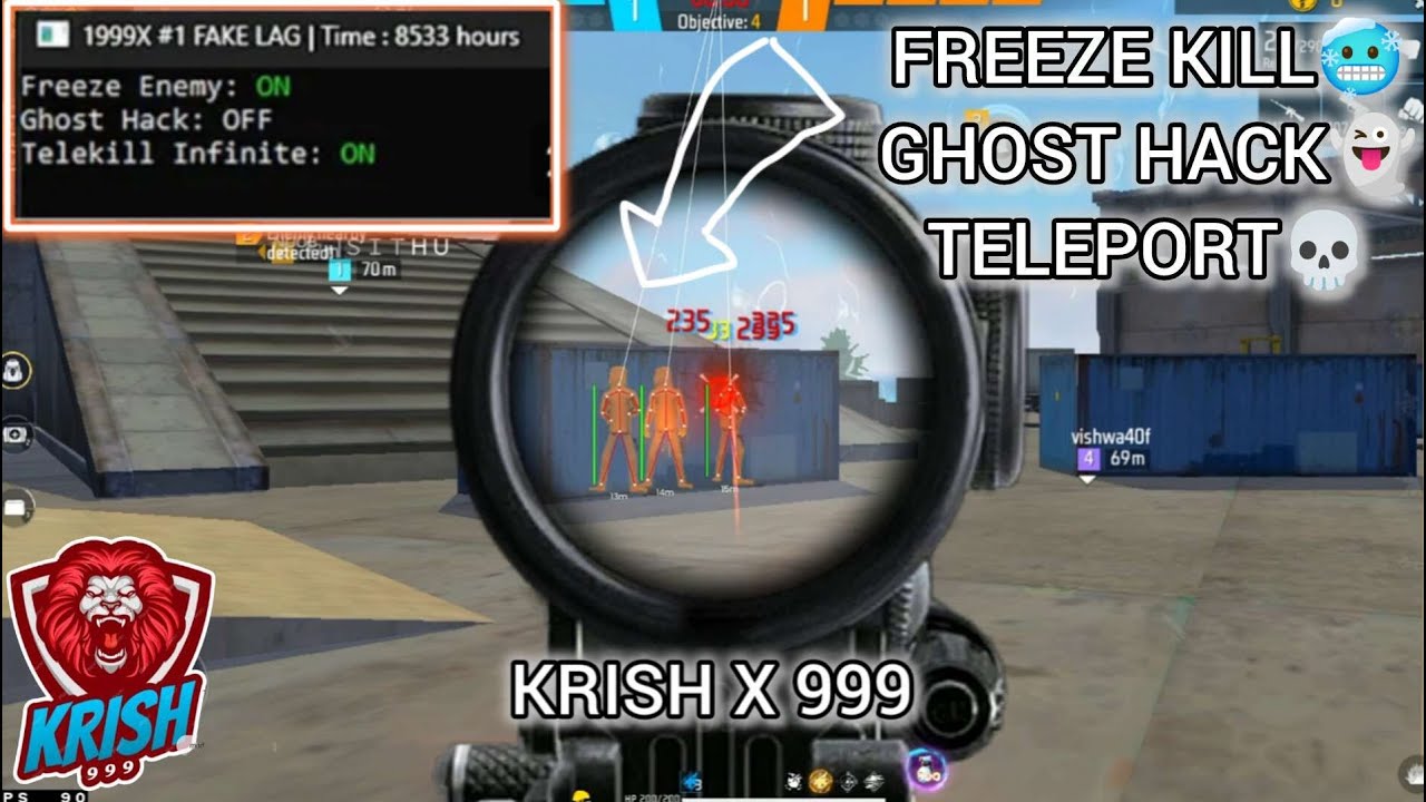 FREE FIRE PC PANEL 💻 FREEZE KILL🥶+ GHOST HACK👻 + TELEPORT✅ FREE FOR 7 DAYS | 100% ANTIBAN 🎯MAIN ID |