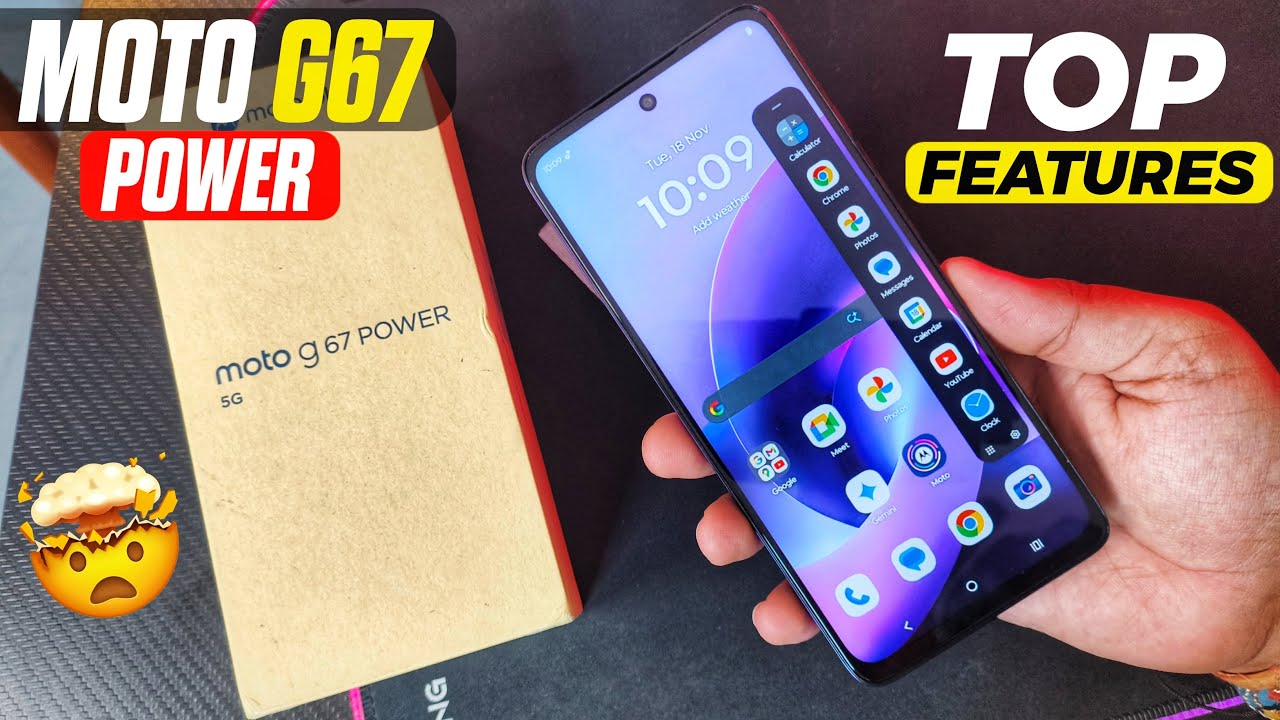moto g67 power top features 😱 | moto g67 power 5g hidden tips and tricks