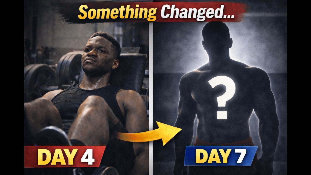 Day 4 ( Leg Day) Pushed Me to My Limit (7 Day Gym Challenge)