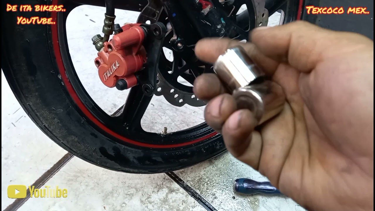 mi moto ya no enfrena..c&oacute;mo reparar el caliper de mi moto. soluci&oacute;n. &iexcl;&iexcl;  :)🤔🤔🤔😉