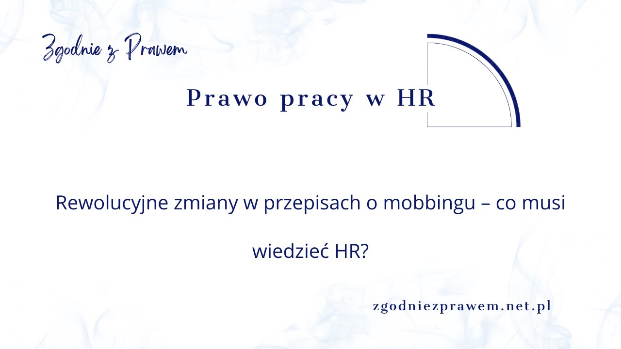 Rewolucyjne zmiany w przepisach o mobbingu