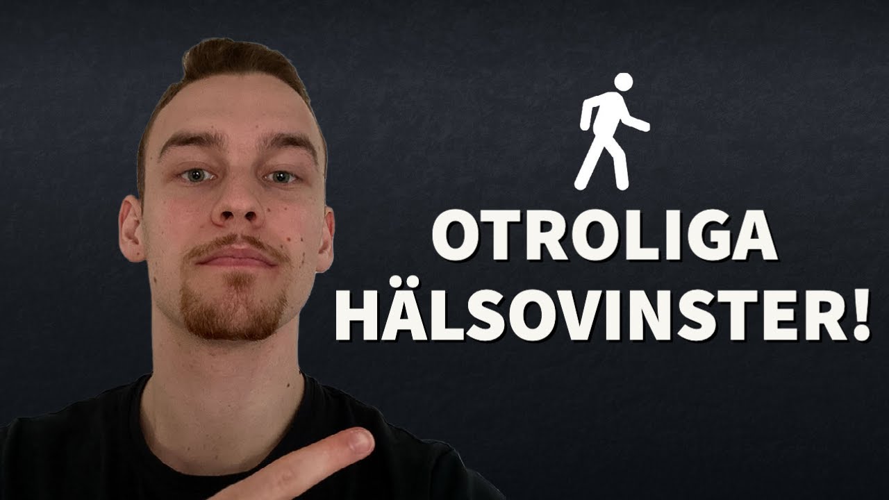 5 Anledningar att Promenera 30 min VARJE Dag!