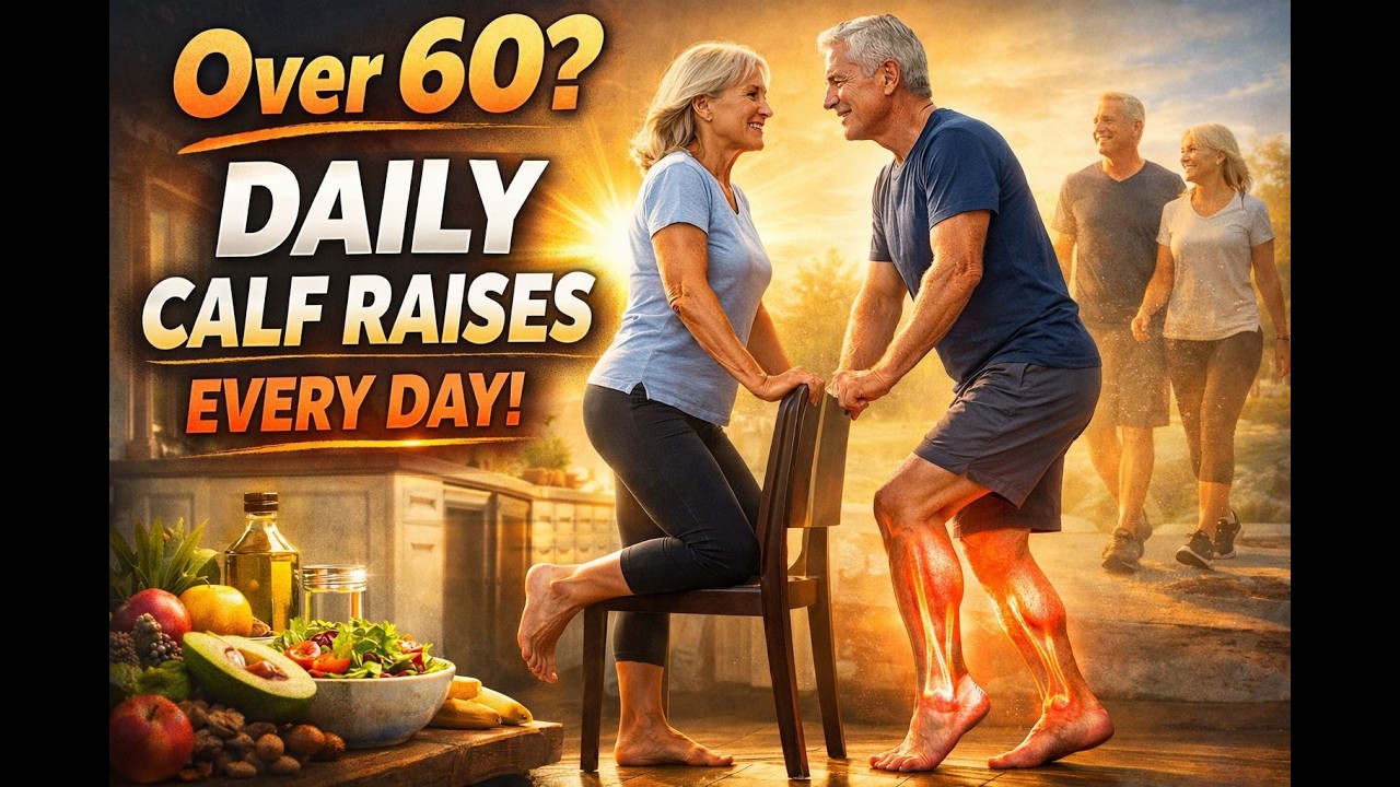 Over 60? What happens if you do the CALF RAISES every day| Junoir Wellness