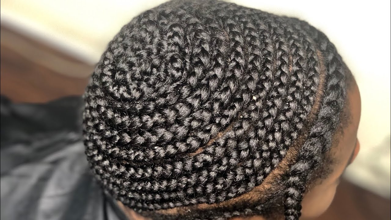 Beehive Braid Down Time Lapse