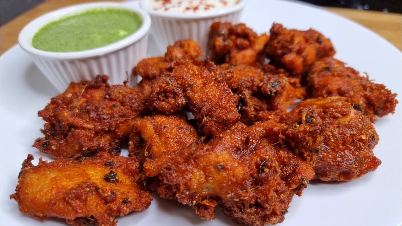 Restaurant  Style Extra Crispy  Boneless Chicken Fry Recipe ❤️ With Tasty Chutney