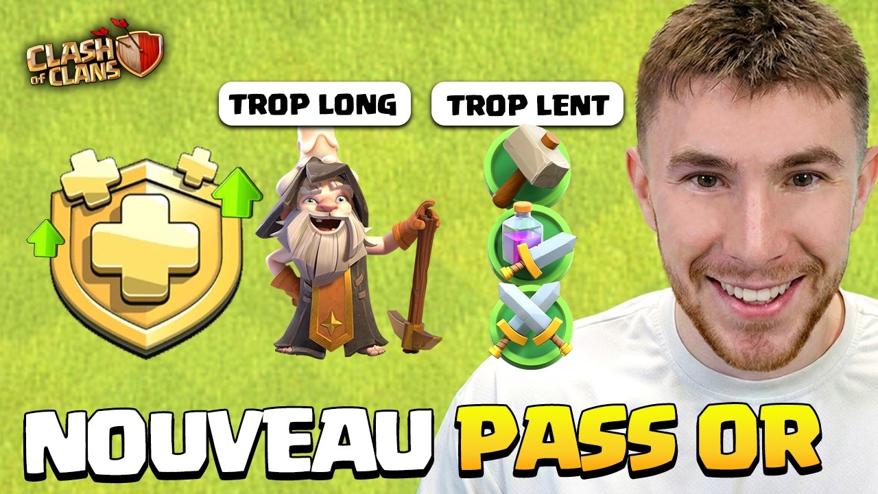 Nouveau : Le Pass Or a encore &eacute;t&eacute; Am&eacute;lior&eacute; (il sort dans 3 jours)