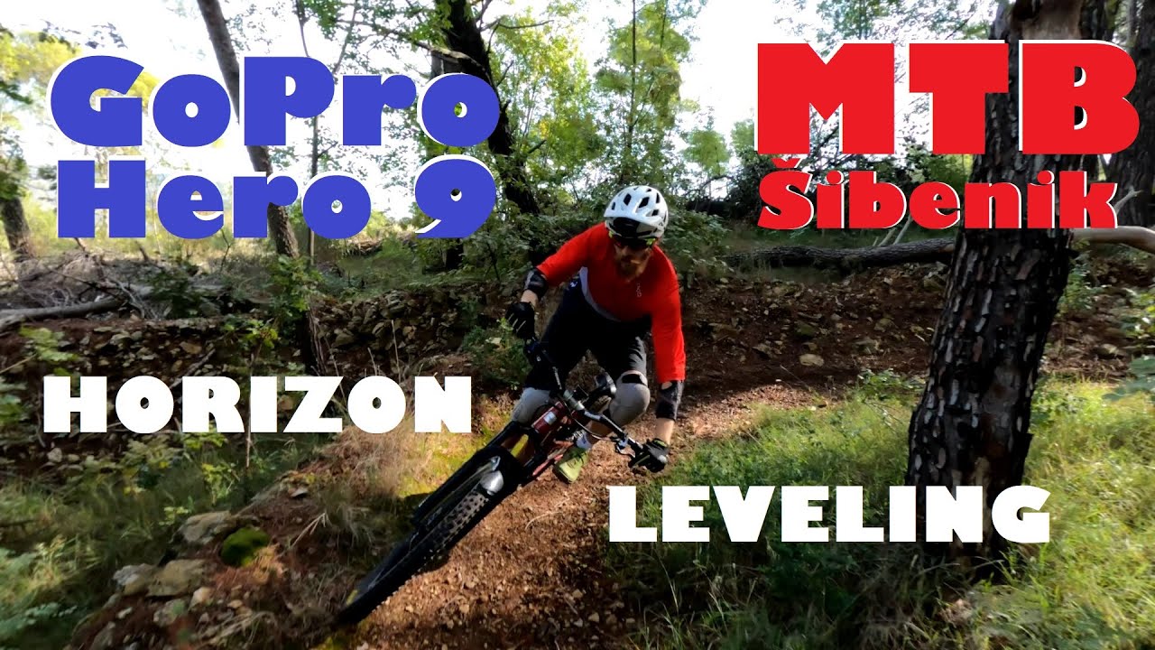 GoPro HERO9 Horizon Leveling // MTB Šibenik - Pisak D Trail