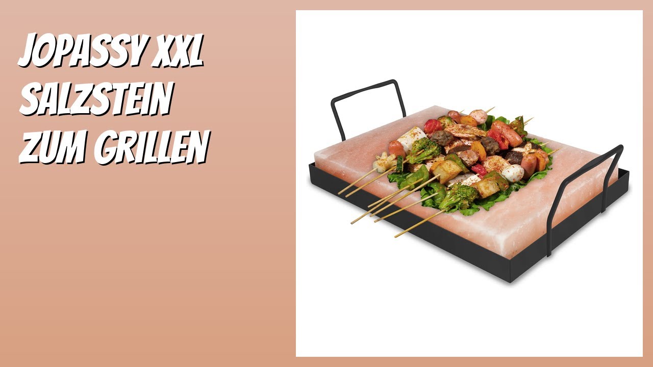 BEWERTUNG (2026): Jopassy XXL Salzstein zum Grillen. Infos