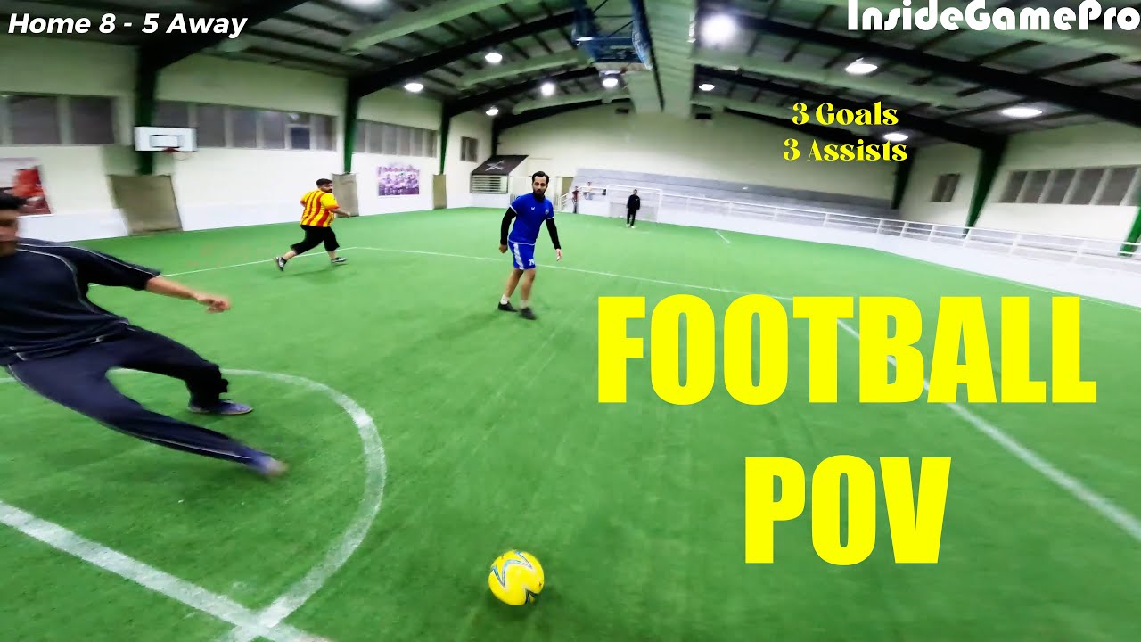 Raw Football POV Experience With 3 Goals AND 3 Assists