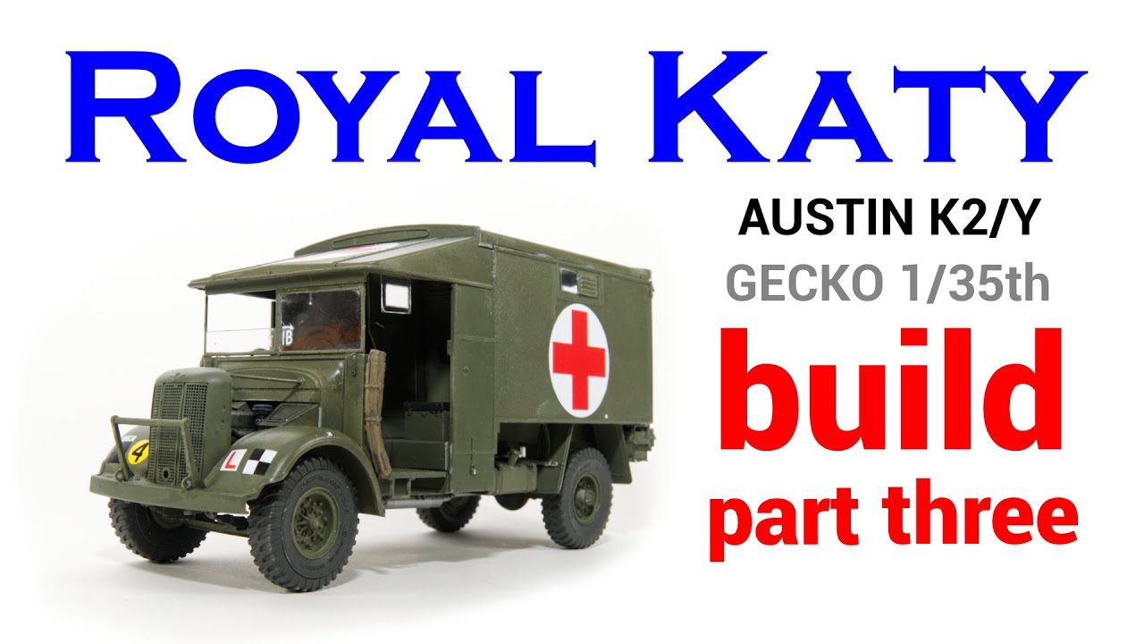 Сборка моделей AUSTIN K2/Y KATY AMBULANCE Gecko, часть третья — совершенно новые инструменты 2022...