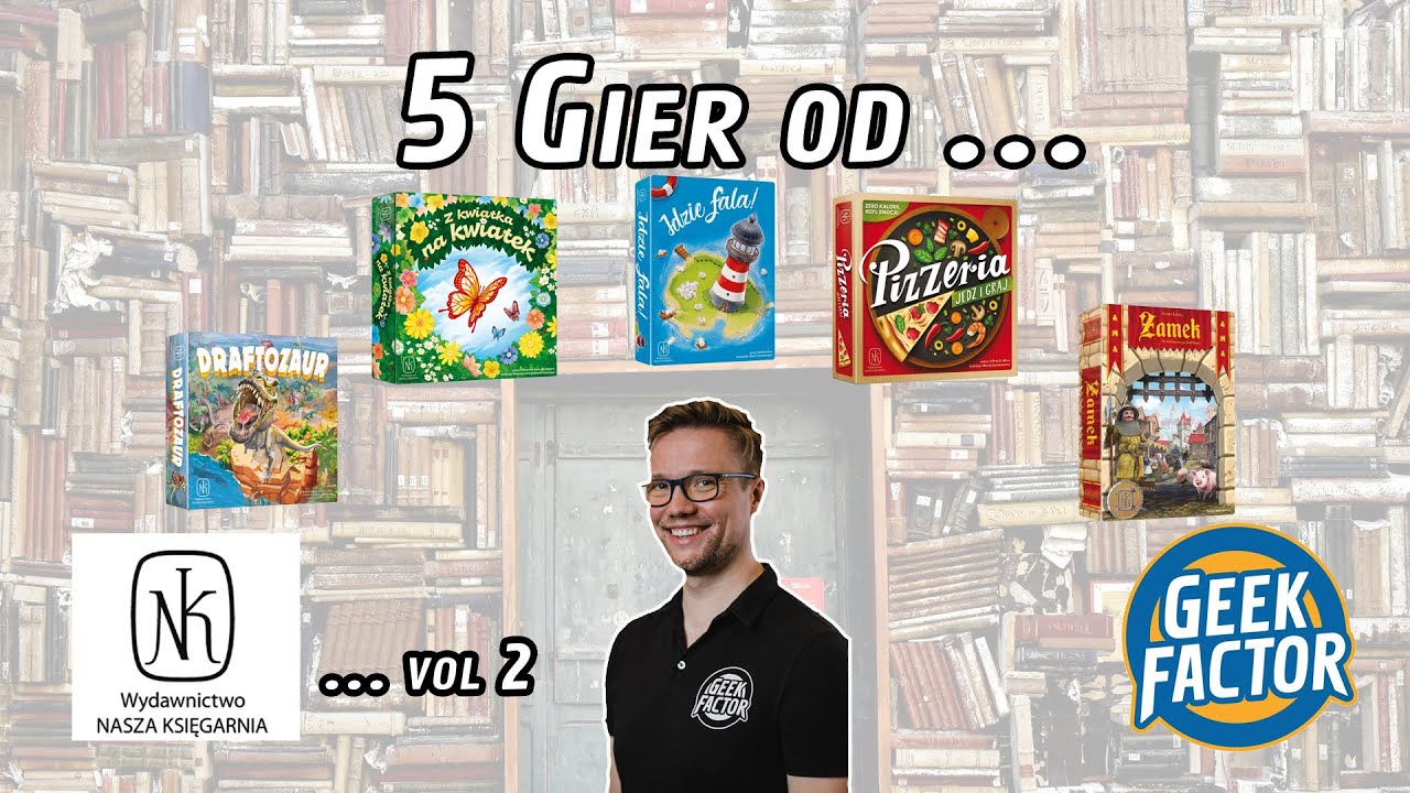 5 GIER OD NASZEJ KSIĘGARNI vol 2