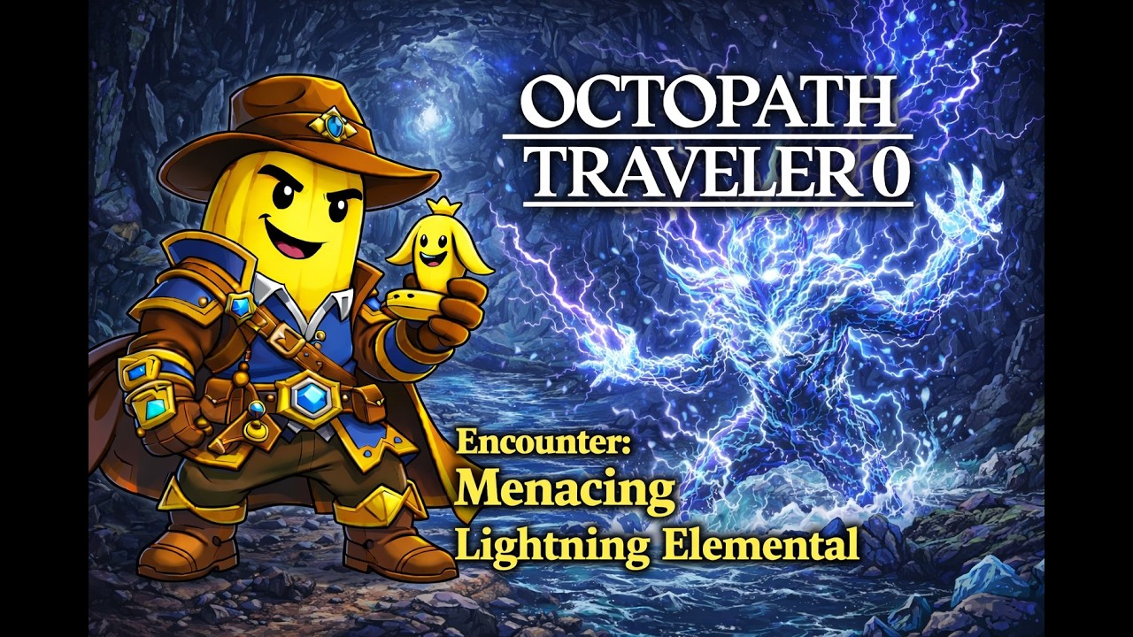 Menacing Lightning Elemental Encounter – Gray Grotto: Depths | Octopath Traveler 0