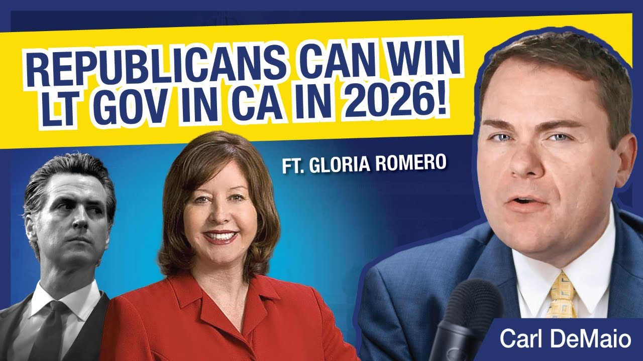 Republicans Can Win Lt Gov in CA in 2026! Meet Gloria Romero