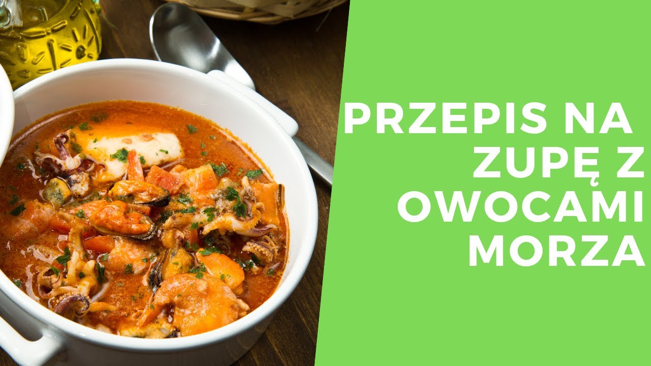 Prosta zupa z owocami morza! | Szymon Czerwiński