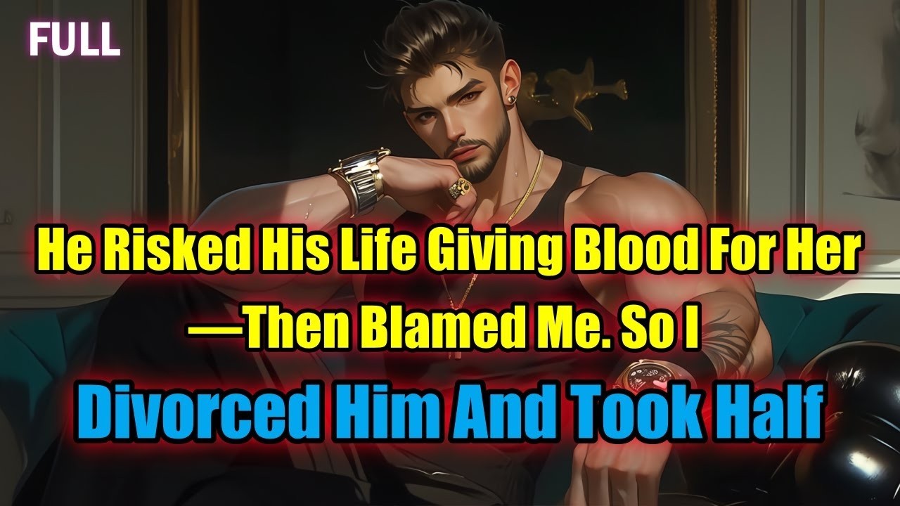 My Husband Risked His Life Giving Blood For Her—Then Blamed Me  So I Divorced Him And Took Half