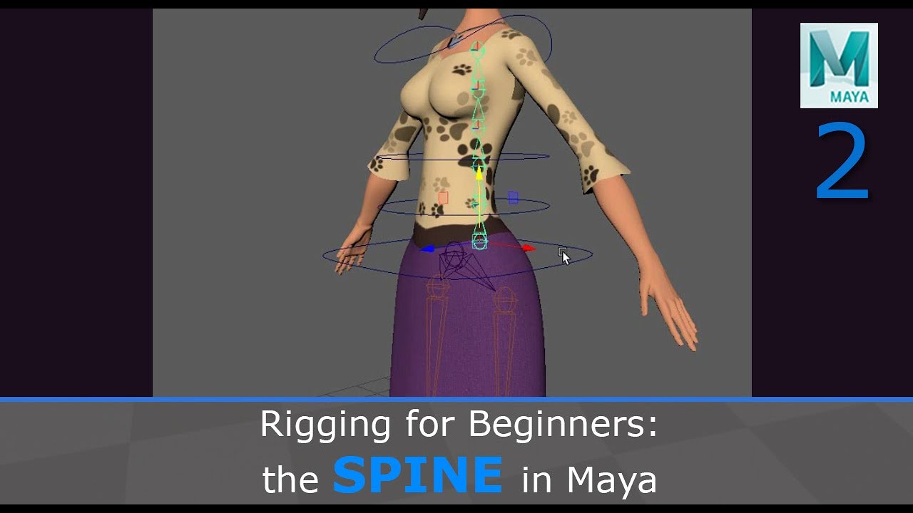 Rigging for Beginners: the Spine in Maya