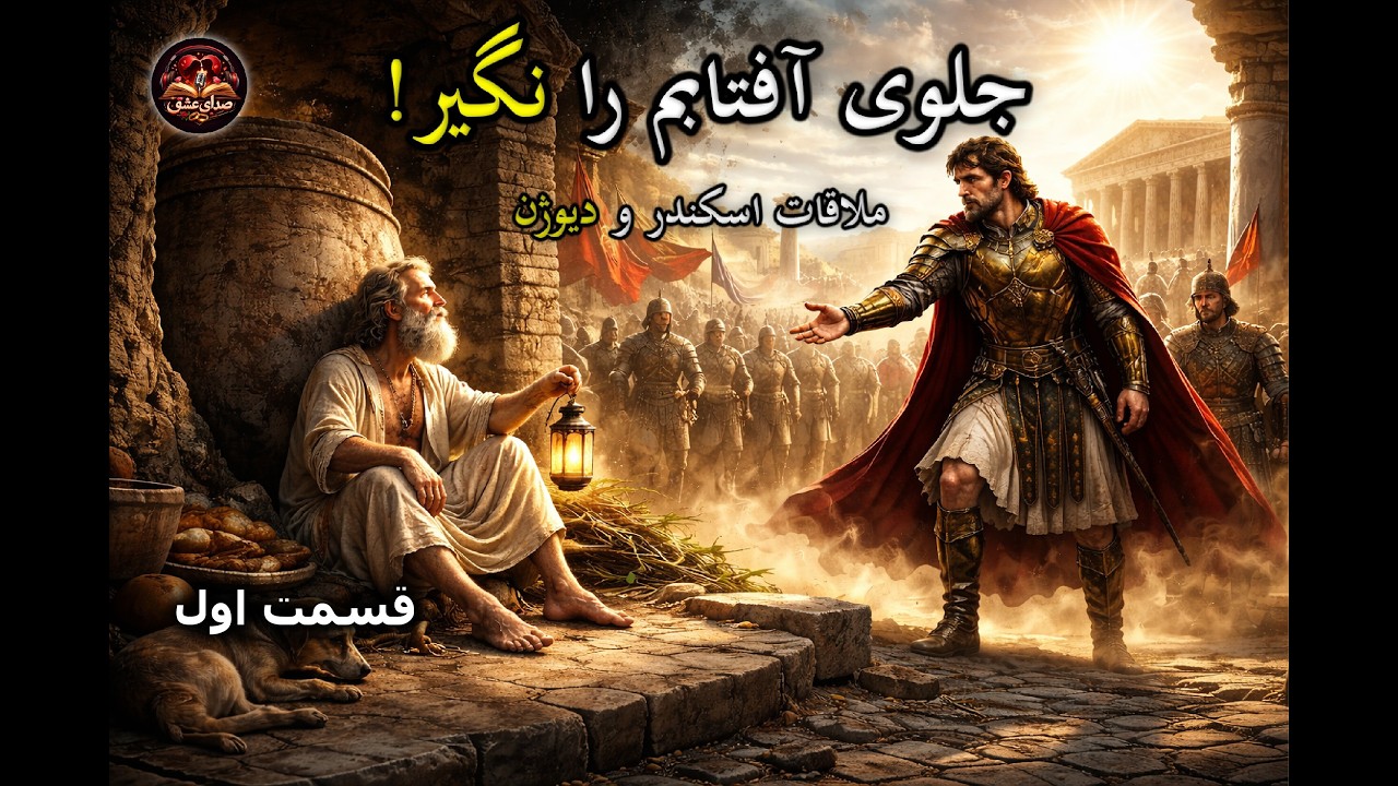 ملاقات اسکندر و دیوژن | لحظه‌ای که قدرت در برابر آزادی شکست خورد | قسمت اول