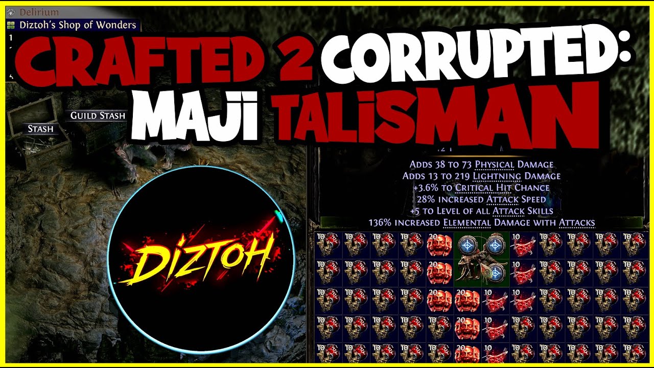 Maji Talisman (Suffix Recipe) | PoE 2 🏆 #pathofexile2 #crafting