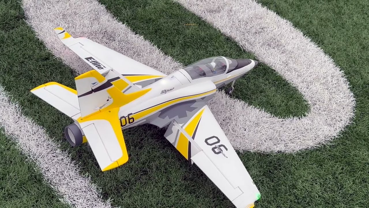 Полеты на самолетах E flite 64mm Viper и E flite sport