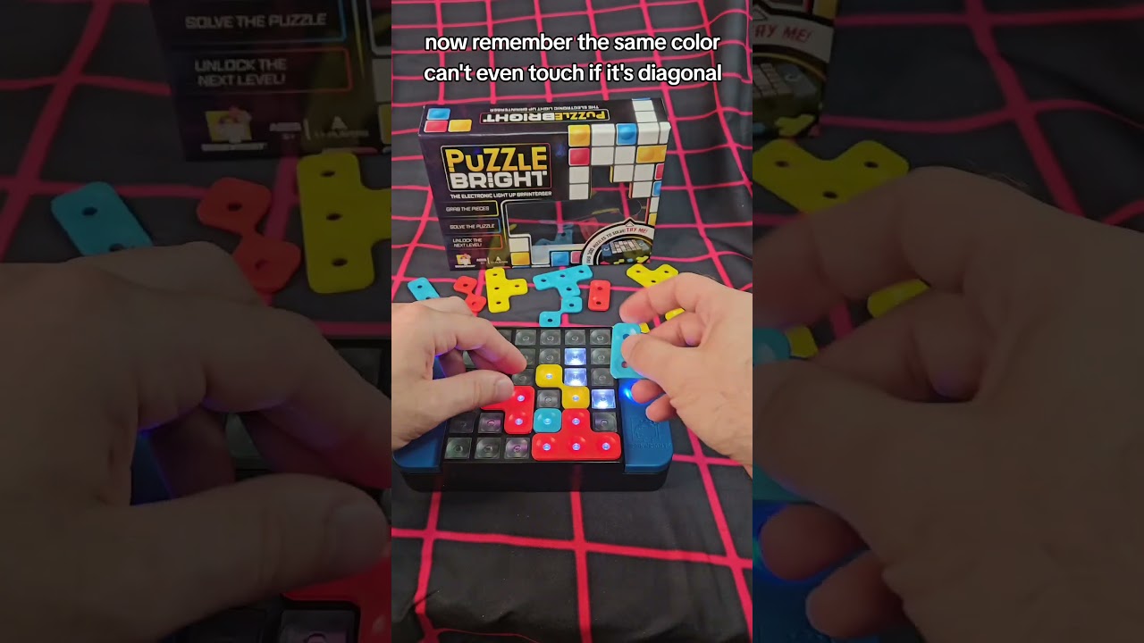 Puzzle Bright #gamer #retrogaming #game #mechanical #toy #puzzle