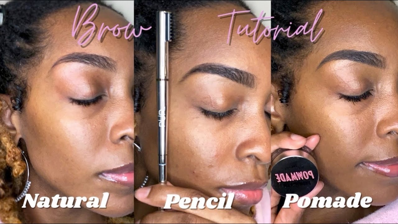 2 n 1 Full Brow Tutorial | Brow Pencil Vs. Pomade