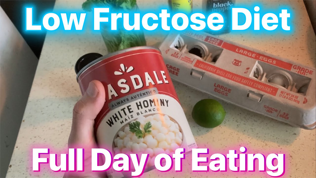 Low Fructose Diet - Full Day of Eating