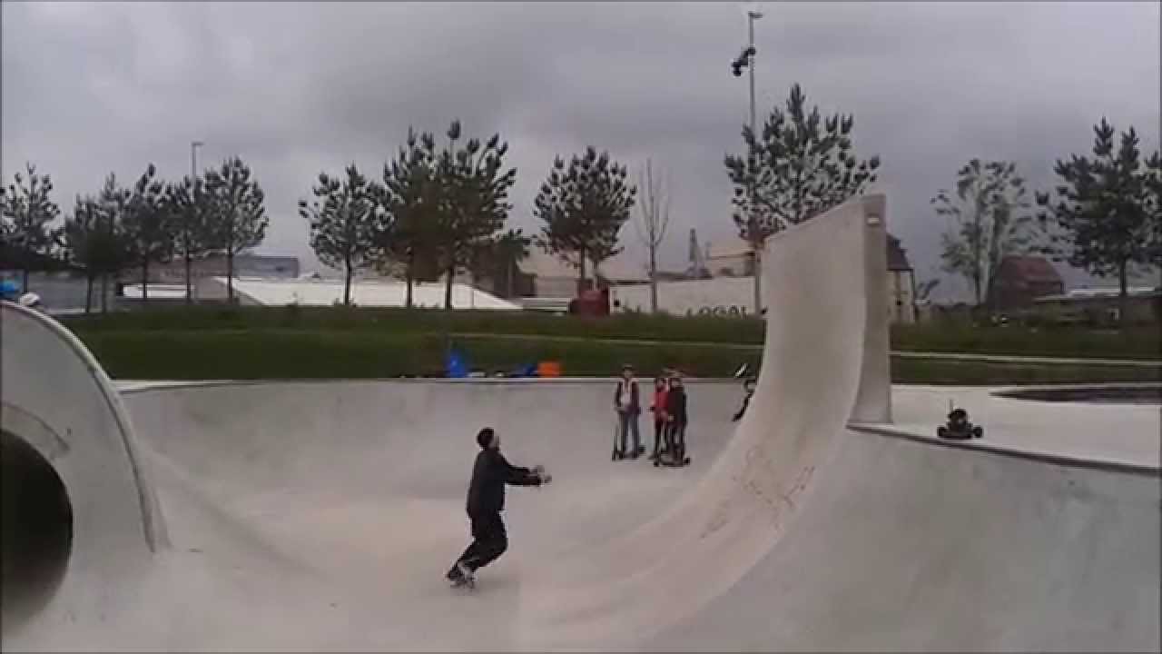 E Revo VXL Skatepark Bashing