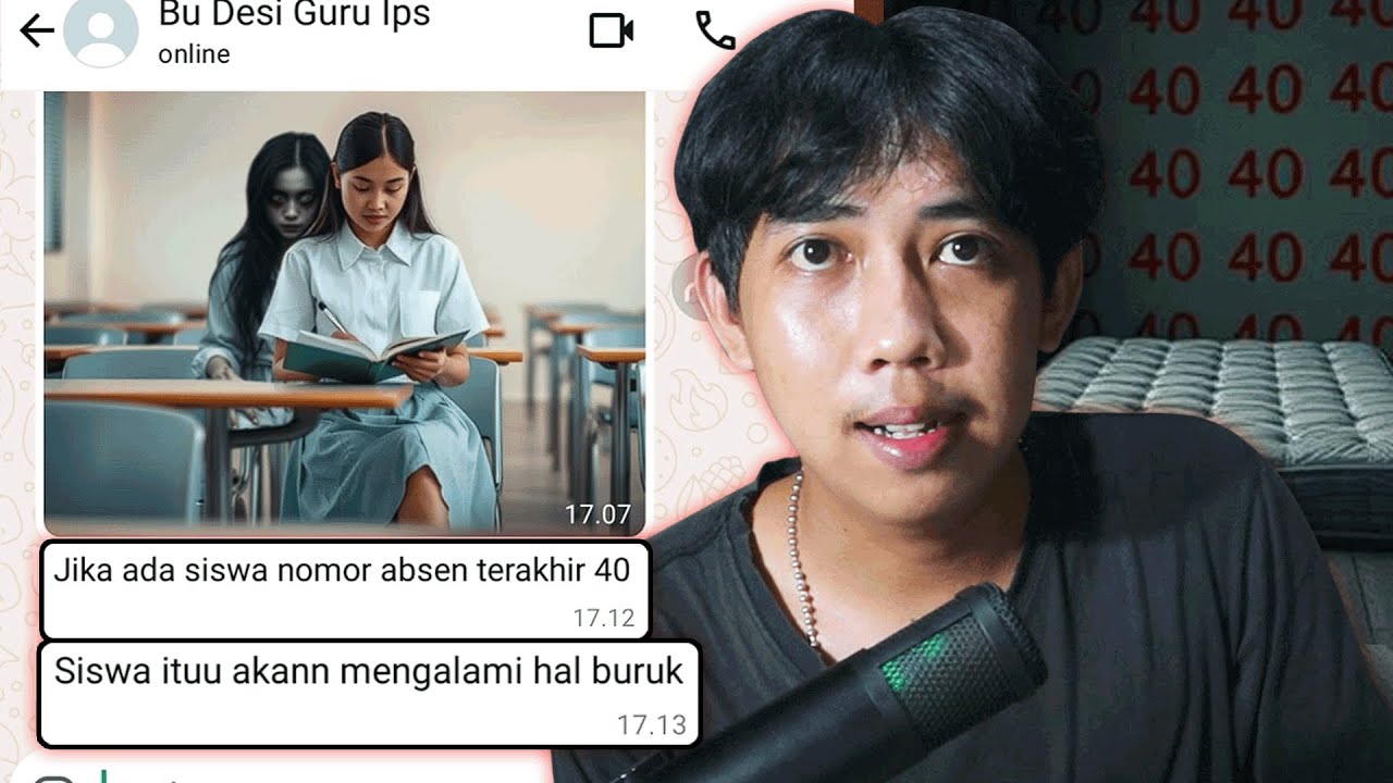 KUTUKAN NOMOR ABSEN TERAKHIR DI SEKOLAH 😱 | CHAT HISTORY HORROR SERAM