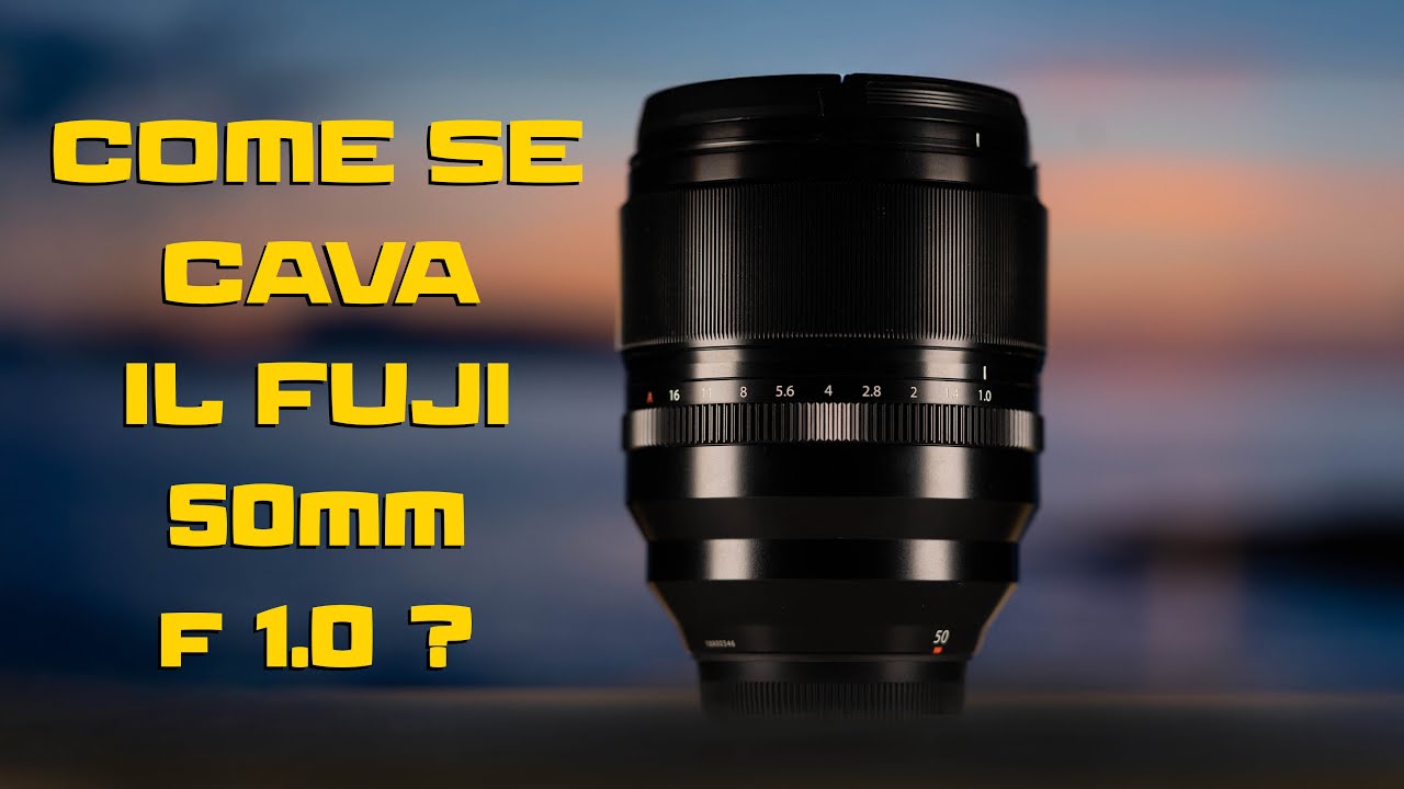 Come se la cava il Fujinon 50mm f/1.0 R WR ? #VaiColTest @RceFoto-Official